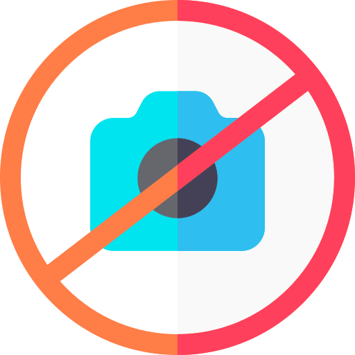 카메라 금지 무료 아이콘