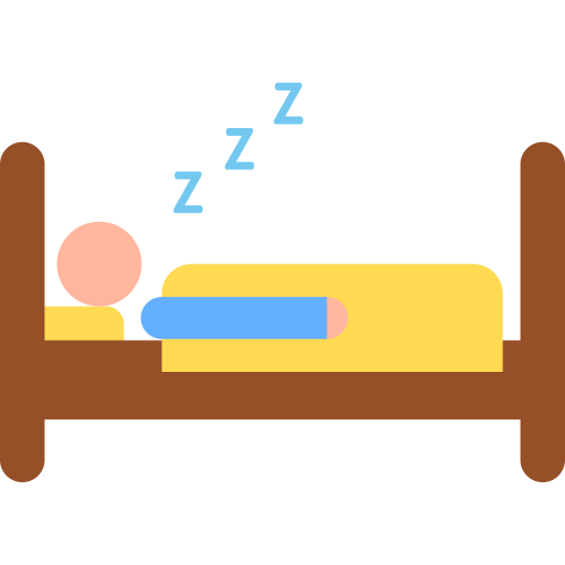 dormido icono gratis