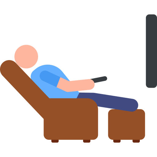 regarder la télévision Icône gratuit