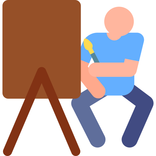 la peinture Icône gratuit
