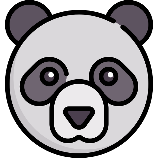 panda icono gratis