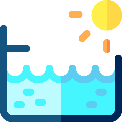 Swimming pool - Free holidays icons