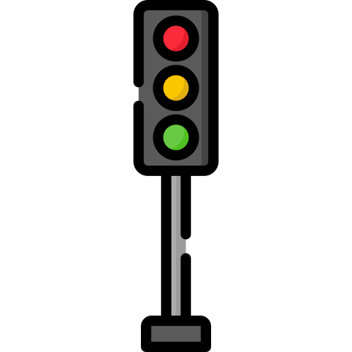 Traffic light Special Lineal color icon