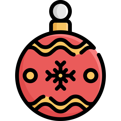 Christmas ball Generic Outline Color icon