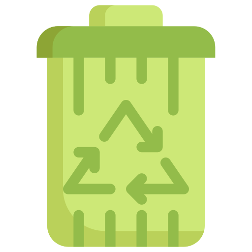 papelera de reciclaje icono gratis