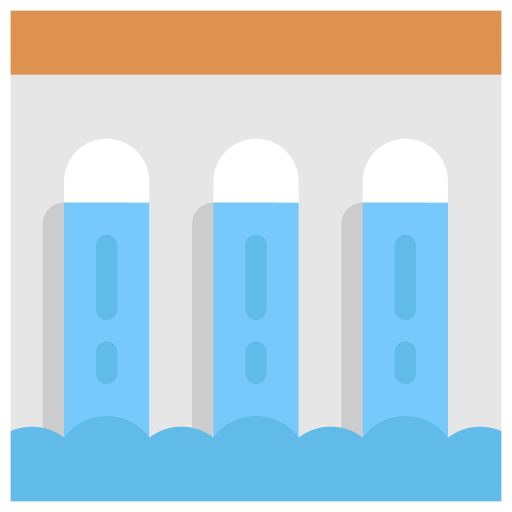 represa icono gratis