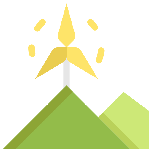 turbina eólica icono gratis