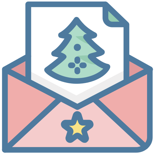 tarjeta de navidad icono gratis