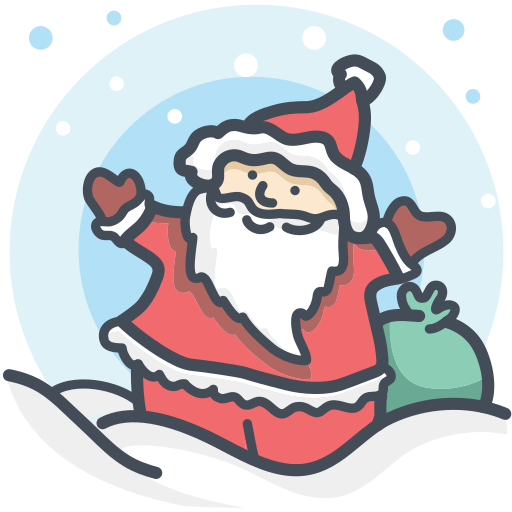 papai noel grátis ícone papai noel grátis ícone