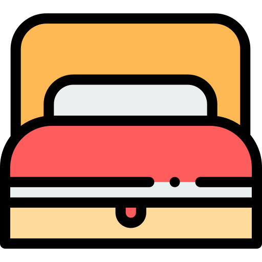 sofa cama icono gratis