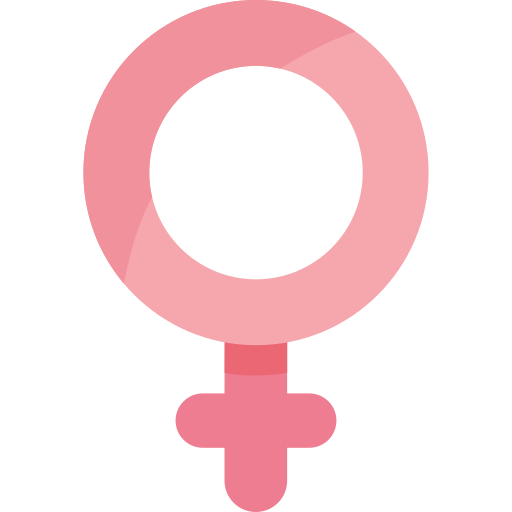 pink woman symbol