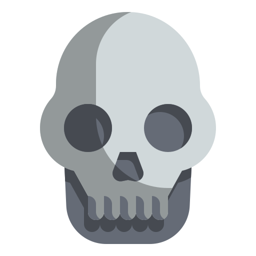 Skull Wanicon Flat icon