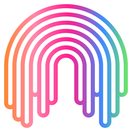 arco iris icono gratis