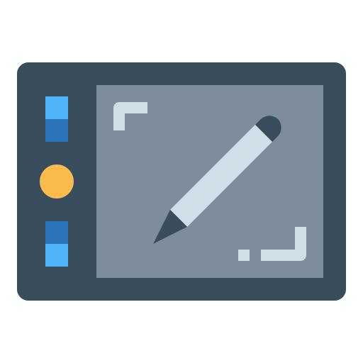 Pen tablet - free icon