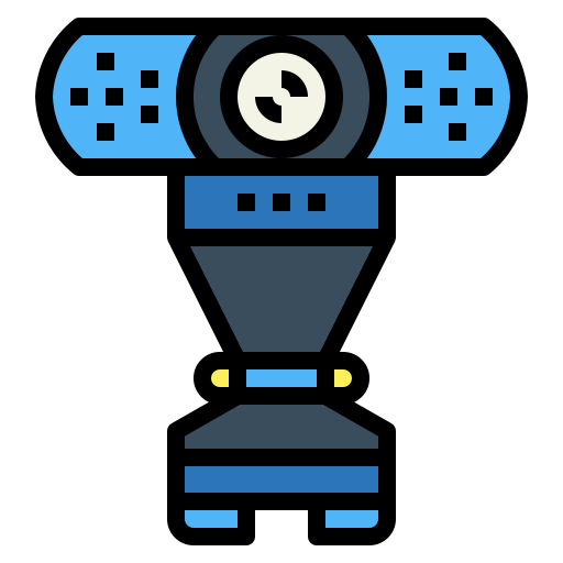 cámara web icono gratis