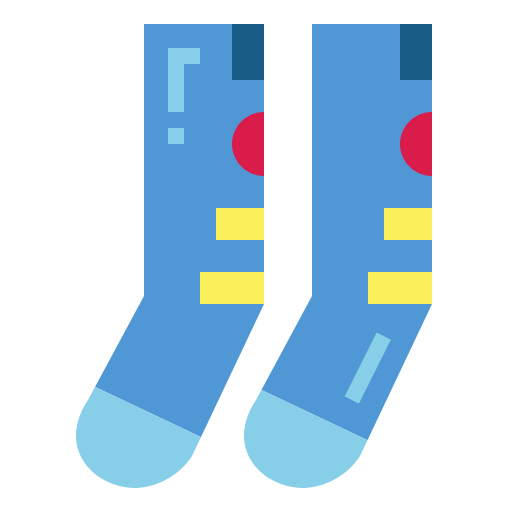 Socks - free icon