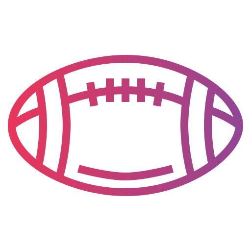pelota de rugby icono gratis