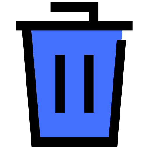 Trash free icon Trash free icon
