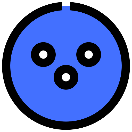 Bowling Inipagistudio Blue icon