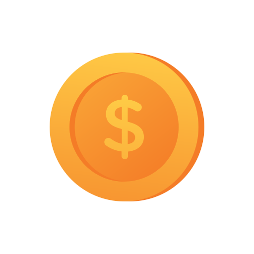 pièce de monnaie Icône gratuit