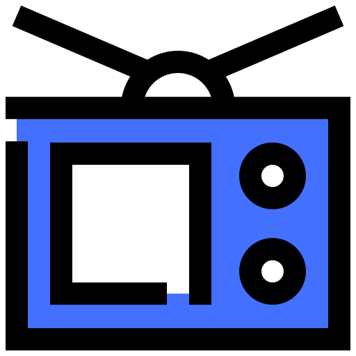 텔레비전 무료 아이콘