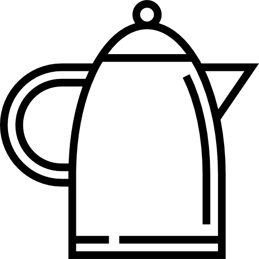 Kettle Detailed Straight Lineal icon