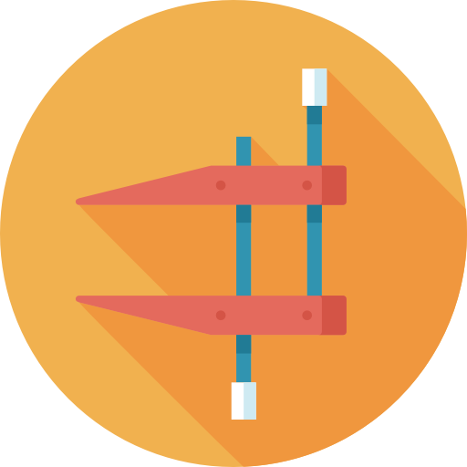 abrazadera icono gratis