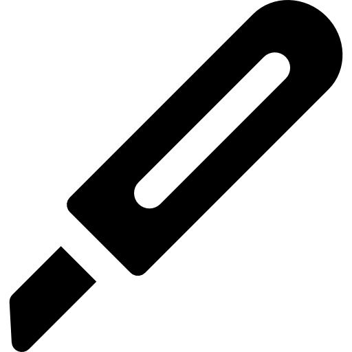 cortador icono gratis