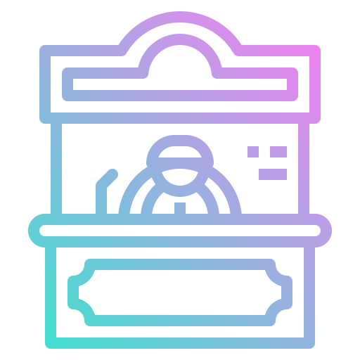 Ticket office free icon Ticket office free icon