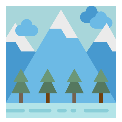 Mountain free icon