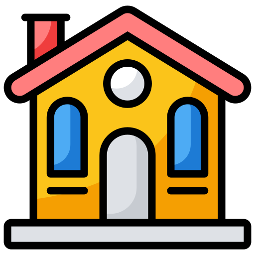 House Generic Outline Color icon