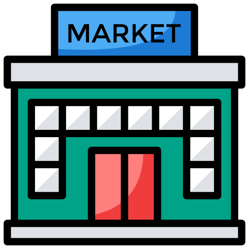 mercado icono gratis