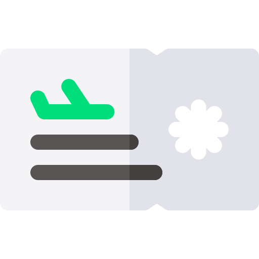 Ticket free icon