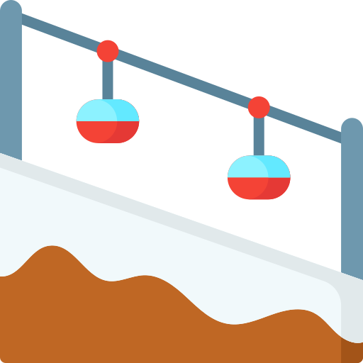 cabina del teleférico icono gratis