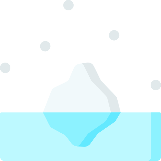 iceberg icono gratis