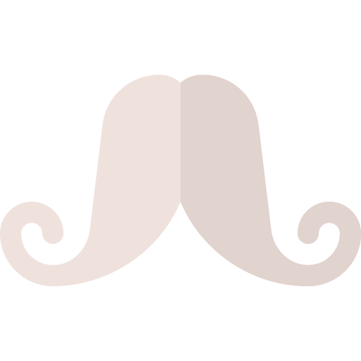 bigote icono gratis