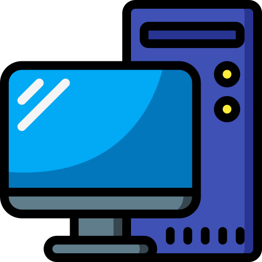 computer flat icon