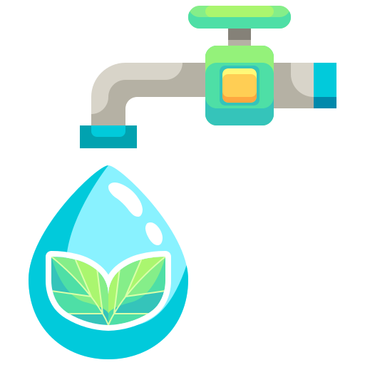 Water saving Justicon Flat icon