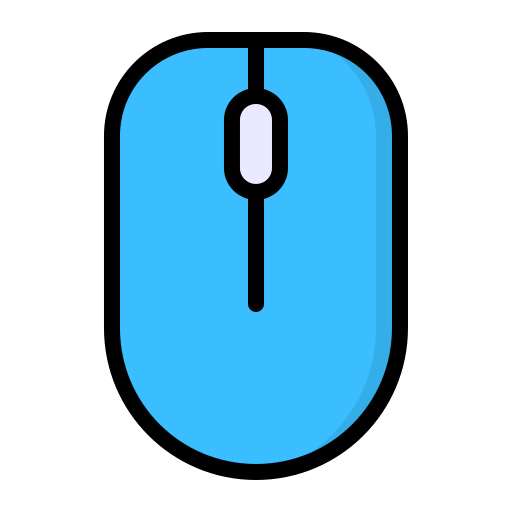 Computer mouse Generic Outline Color icon