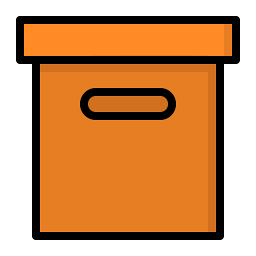 boîte de rangement Icône gratuit boîte de rangement Icône gratuit