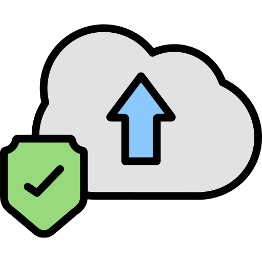carga en la nube icono gratis
