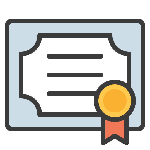 Diploma Generic Outline Color icon