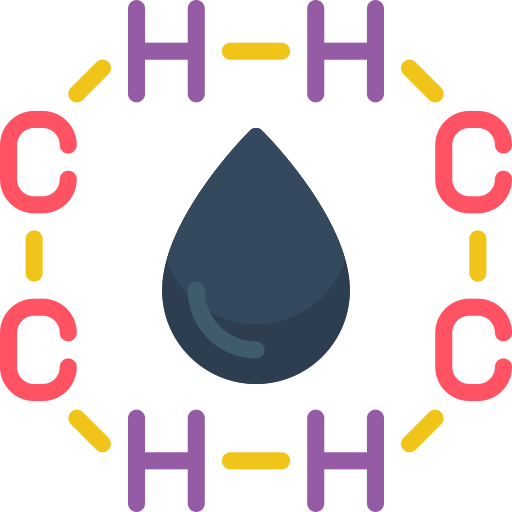 estructura molecular icono gratis