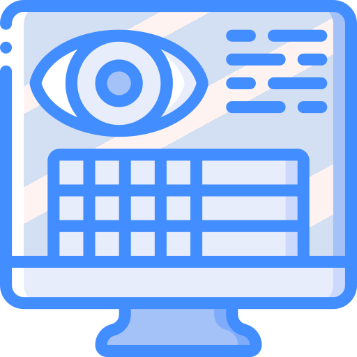 Eye test free icon