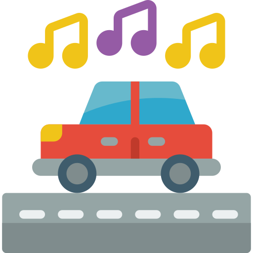 voyage en voiture Icône gratuit voyage en voiture Icône gratuit