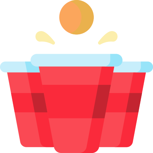 pong de la cerveza icono gratis