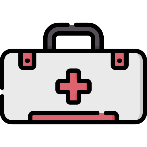 kit medico icono gratis