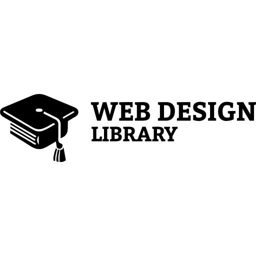 biblioteca de diseño web icono gratis