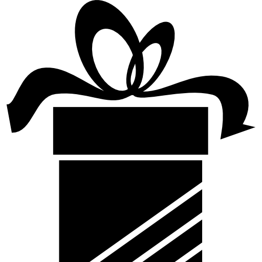 caja de regalo icono gratis