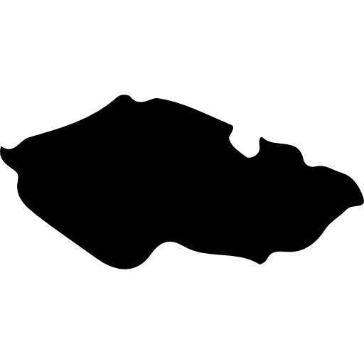 Shape Of Czech Republic Printable